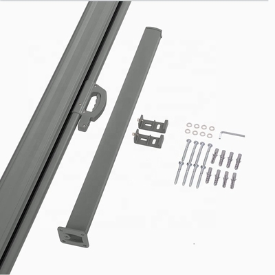 एल्यूमीनियम पोल साइड अराइनिंग पटी/टेरस/बैकयार्ड गोपनीयता के लिए retractable तह स्क्रीन